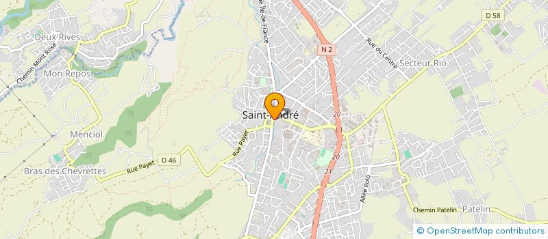 localisation de l'entreprise SOFAWA à SAINT-ANDRE