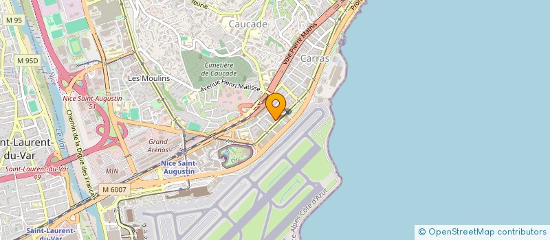 localisation de l'entreprise SOFCO à NICE