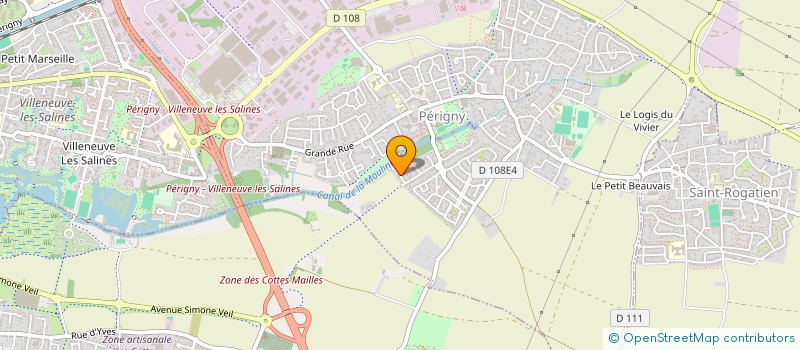 localisation de l'entreprise SOFCONSEILS  PERIGNY