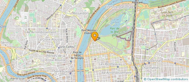localisation de l'entreprise SOFDEL à LYON