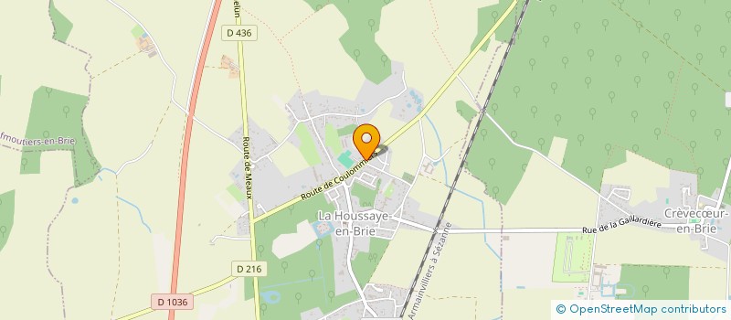 localisation de l'entreprise SOFEC FRUITS  LA HOUSSAYE-EN-BRIE