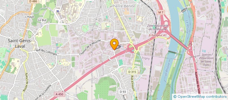 localisation de l'entreprise SOFEC STE FABRIC EMBALL CARTON à IRIGNY