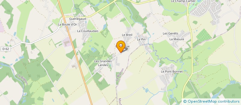 localisation de l'entreprise SOFEELTECH  LE BIGNON