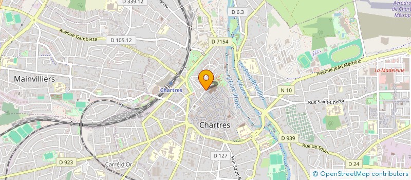 localisation de l'entreprise SOFEG à CHARTRES