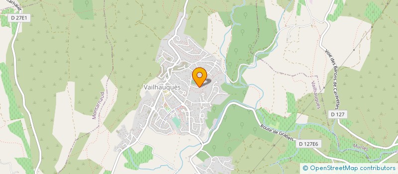 localisation de l'entreprise SOFELEC à VAILHAUQUES
