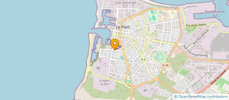 localisation de l'entreprise SOFELOR.RUN  LE PORT