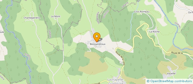 localisation de l'entreprise SOFEMAST  LACHAPELLE-GRAILLOUSE