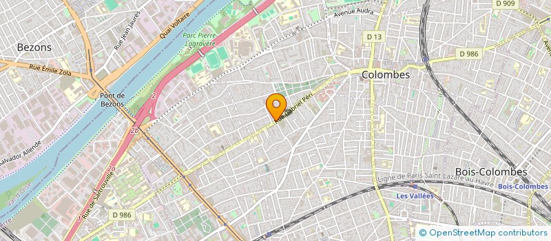 localisation de l'entreprise SOFEN DISTRIBUTION à COLOMBES