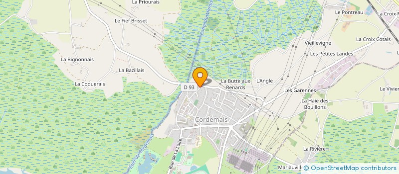 localisation de l'entreprise SOFEO  CORDEMAIS