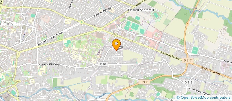 localisation de l'entreprise SOFEP  BIZANOS