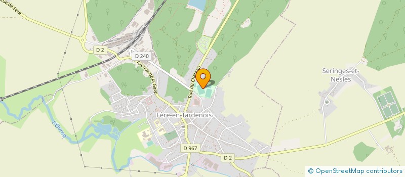 localisation de l'entreprise SOFERDIS à FERE-EN-TARDENOIS