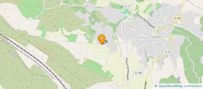 localisation de l'entreprise SOFERIT 13 à EGUILLES