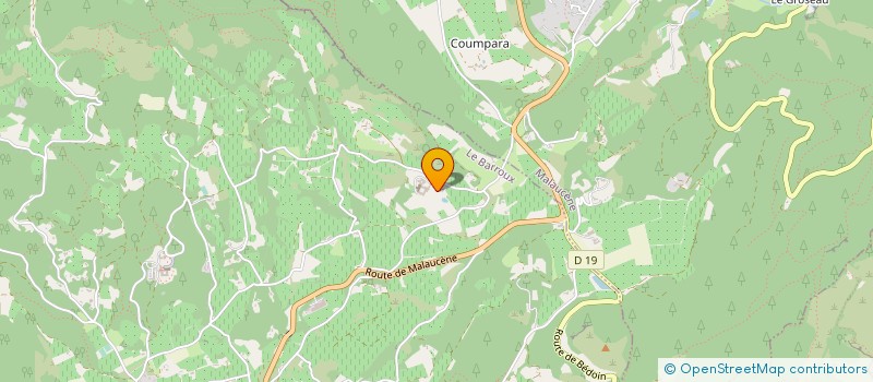 localisation de l'entreprise SOFERMO STE FERMIERE MONASTERE  LE BARROUX