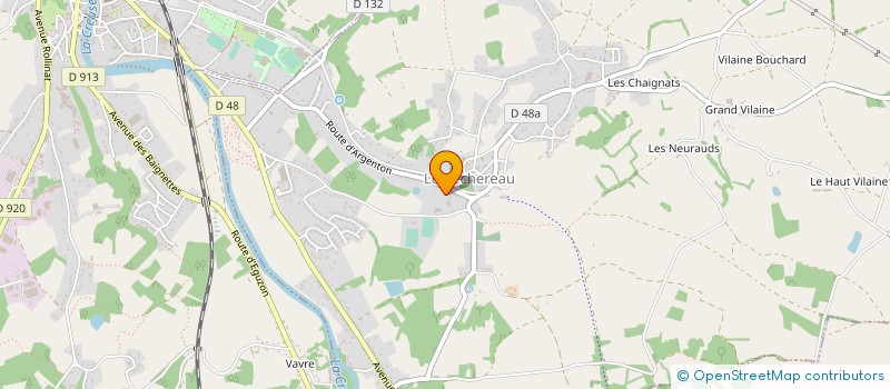 localisation de l'entreprise SOFEVAL LE PECHEREAU à LE PECHEREAU