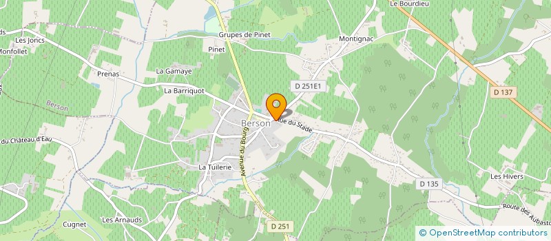 localisation de l'entreprise SOFFEMN à SAINT-SEURIN-DE-CURSAC