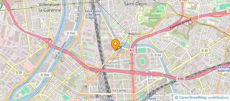 localisation de l'entreprise SOFFEU EXPERTISE CONSEILS  SAINT-DENIS