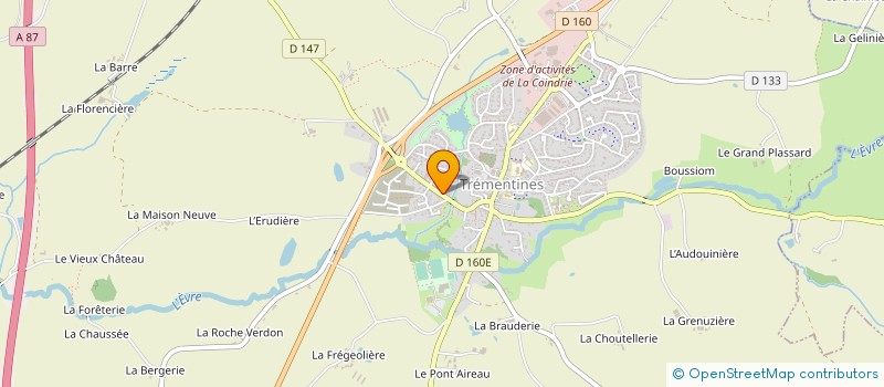 localisation de l'entreprise SOFFIA à TREMENTINES