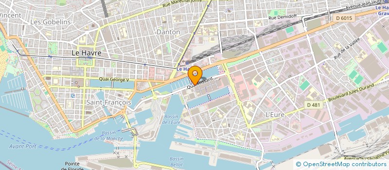 localisation de l'entreprise SOFFIO à LE HAVRE