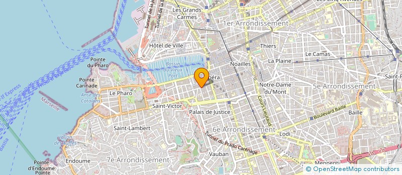 localisation de l'entreprise SOFFIU DI GHJUVENTU à MARSEILLE