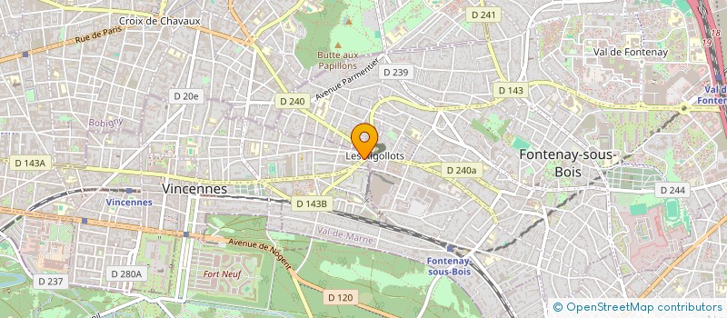 localisation de l'entreprise SOFI 2R à MONTREUIL