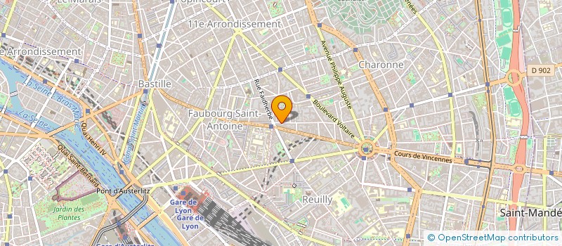 localisation de l'entreprise SOFI  PARIS