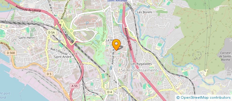 localisation de l'entreprise SOFI à MARSEILLE