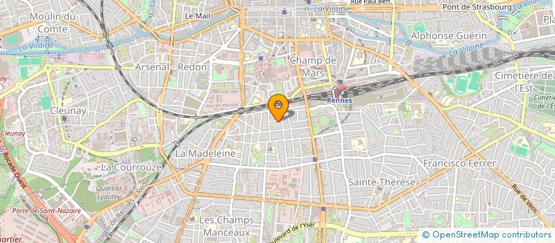 localisation de l'entreprise SOFI BRETAGNE à RENNES