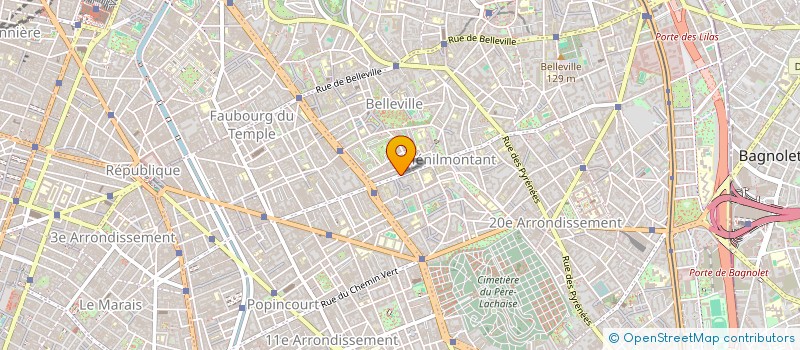 localisation de l'entreprise SOFI TELECOM  PARIS