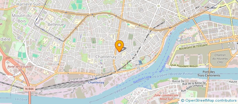 localisation de l'entreprise SOFIA à NANTES