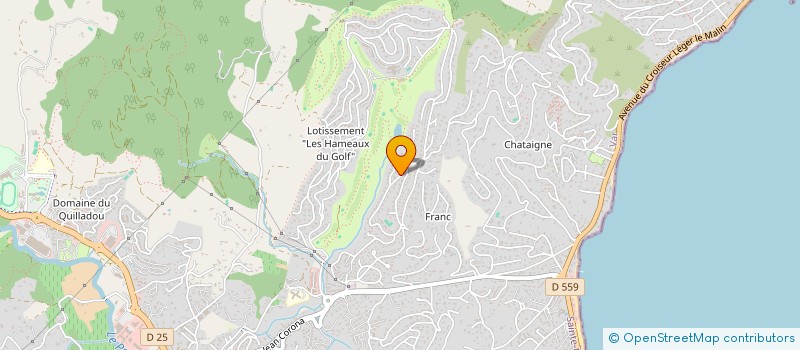 localisation de l'entreprise SOFIA à SAINTE-MAXIME