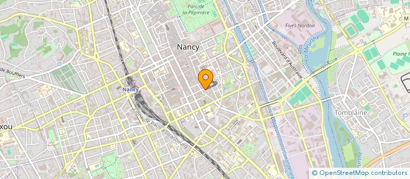 localisation de l'entreprise SOFIA  NANCY