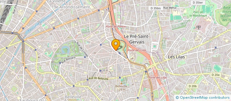 localisation de l'entreprise SOFIA  PARIS