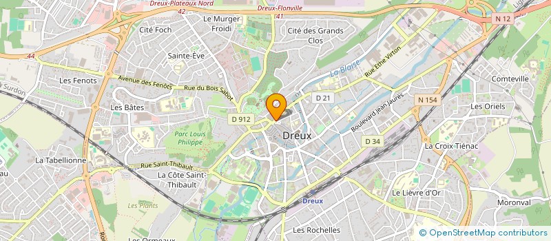 localisation de l'entreprise SOFIA à DREUX