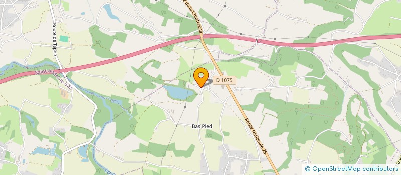 localisation de l'entreprise SOFIA  LES ABRETS-EN-DAUPHINE