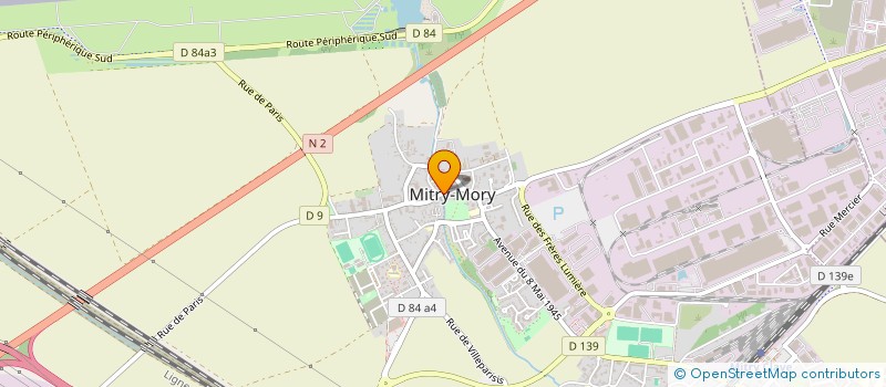 localisation de l'entreprise SOFIA  MITRY-MORY