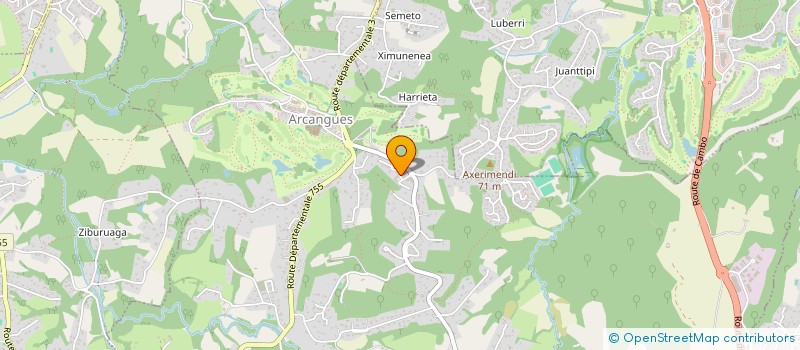 localisation de l'entreprise SOFIA BANNELIER  ARCANGUES