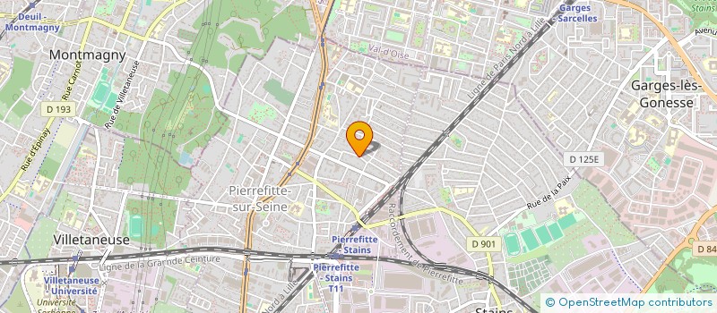 localisation de l'entreprise SOFIA BOUMLIK ET RYAD KARDA  PIERREFITTE-SUR-SEINE