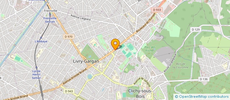 localisation de l'entreprise SOFIA COIFFURE à LIVRY-GARGAN