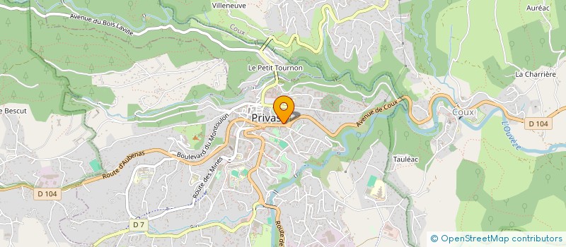 localisation de l'entreprise SOFIA CONSEIL  PRIVAS