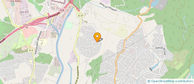 localisation de l'entreprise SOFIA CONSULTING à FREJUS