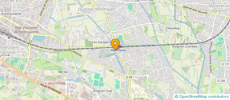 localisation de l'entreprise SOFIA MARIAGE  AVIGNON