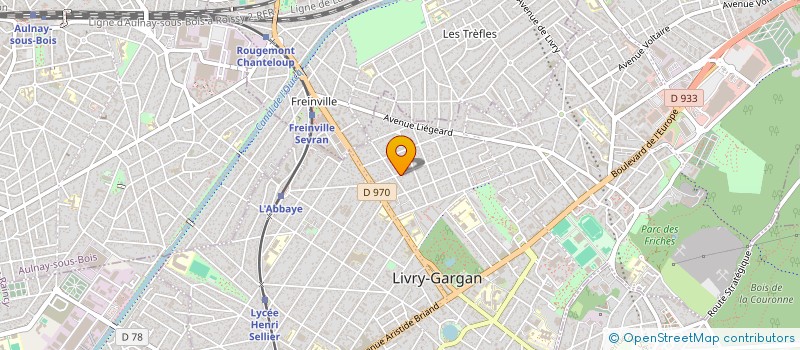 localisation de l'entreprise SOFIA NETTOYAGE  LIVRY-GARGAN