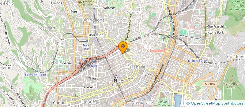 localisation de l'entreprise SOFIA RENOV AZUR à NICE