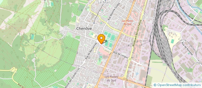 localisation de l'entreprise SOFIA-SANTE à CHENOVE
