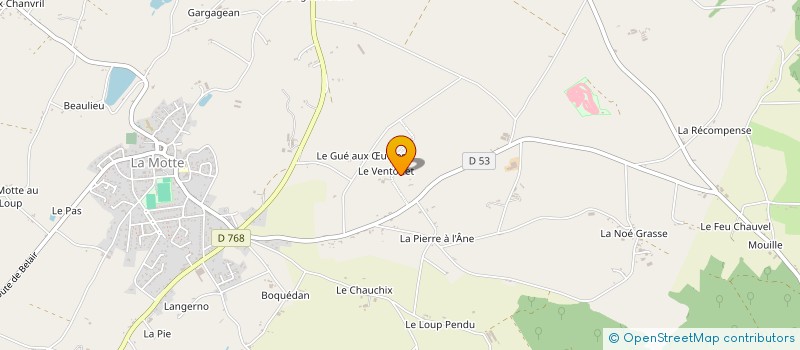 localisation de l'entreprise SOFIA SOC FINANCIERE ANDRE à LA MOTTE