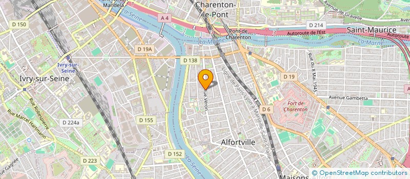localisation de l'entreprise SOFIA TECHNOLOGY à ALFORTVILLE