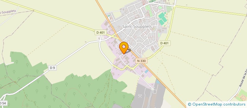 localisation de l'entreprise SOFIA TRANSPORT à SAINT-SOUPPLETS
