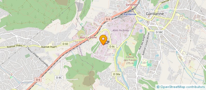 localisation de l'entreprise SOFIA VALVES à GARDANNE
