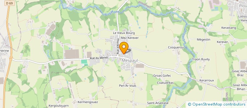 localisation de l'entreprise SOFIADAN  MESPAUL