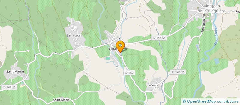 localisation de l'entreprise SOFIAK  LE BOSC